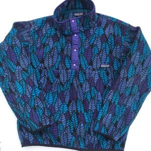 Vintage 90s Patagonia Synchilla Print Pullover